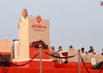 জুলাই সনদ স্বাক্ষরের মধ্য দিয়ে আমরা বর্বরতা থেকে সভ্যতার জগতে এলাম : প্রধান উপদেষ্টা