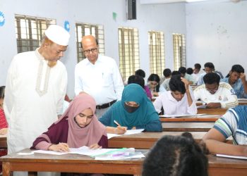পিরোজপুর বিজ্ঞান ও প্রযুক্তি বিশ্ববিদ্যালয়ে জিএসটি ‘এ’ ইউনিটের ভর্তি পরীক্ষা অনুষ্ঠিত